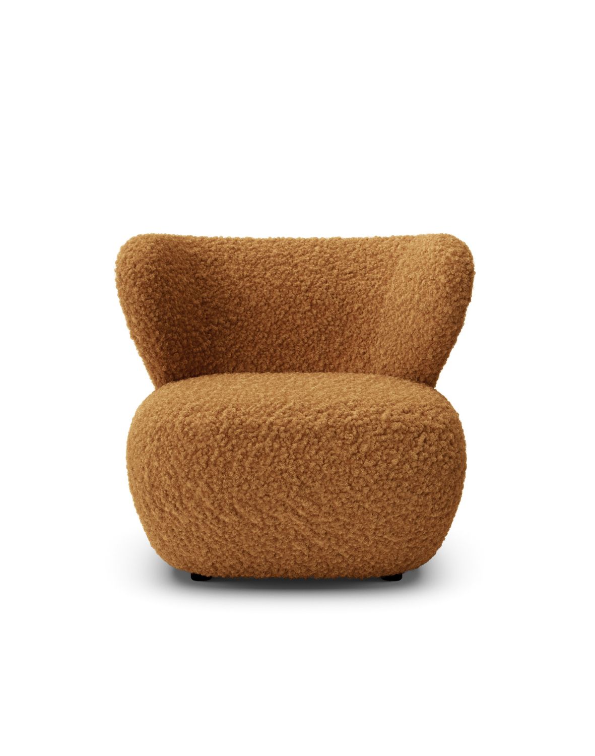 miękki fotel wypoczynkowy rudy avis