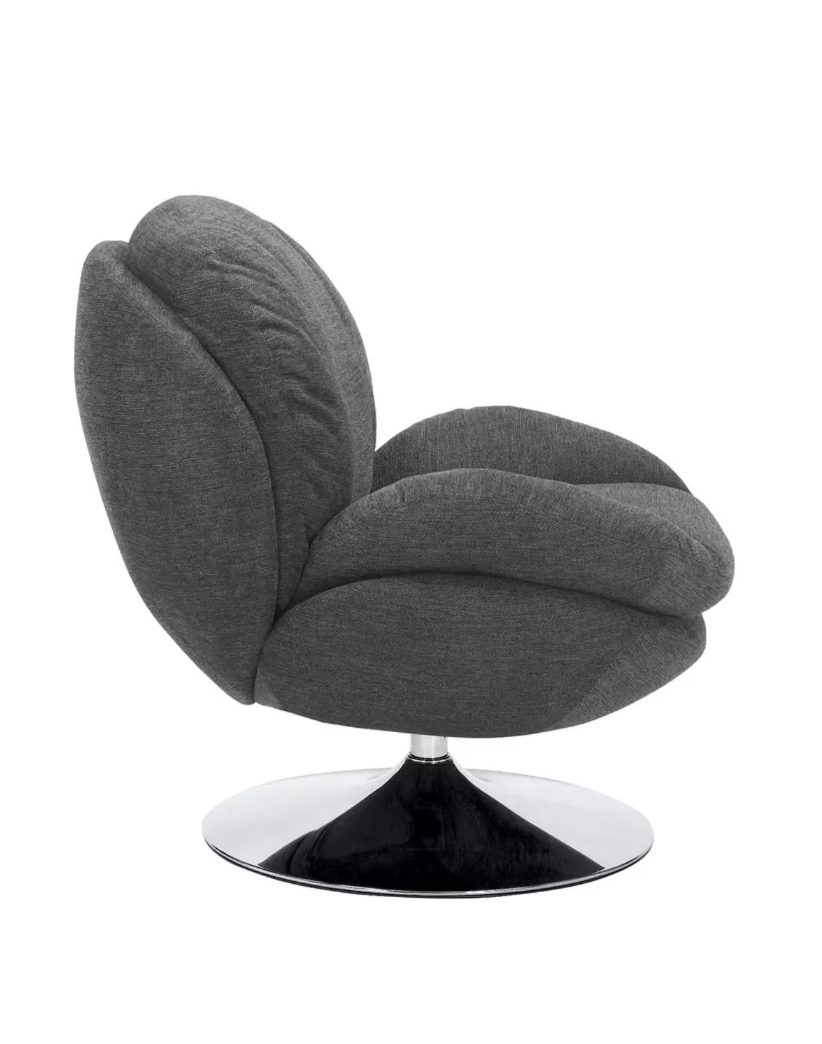 fotel obrotowy brigitte brego ciemy szary