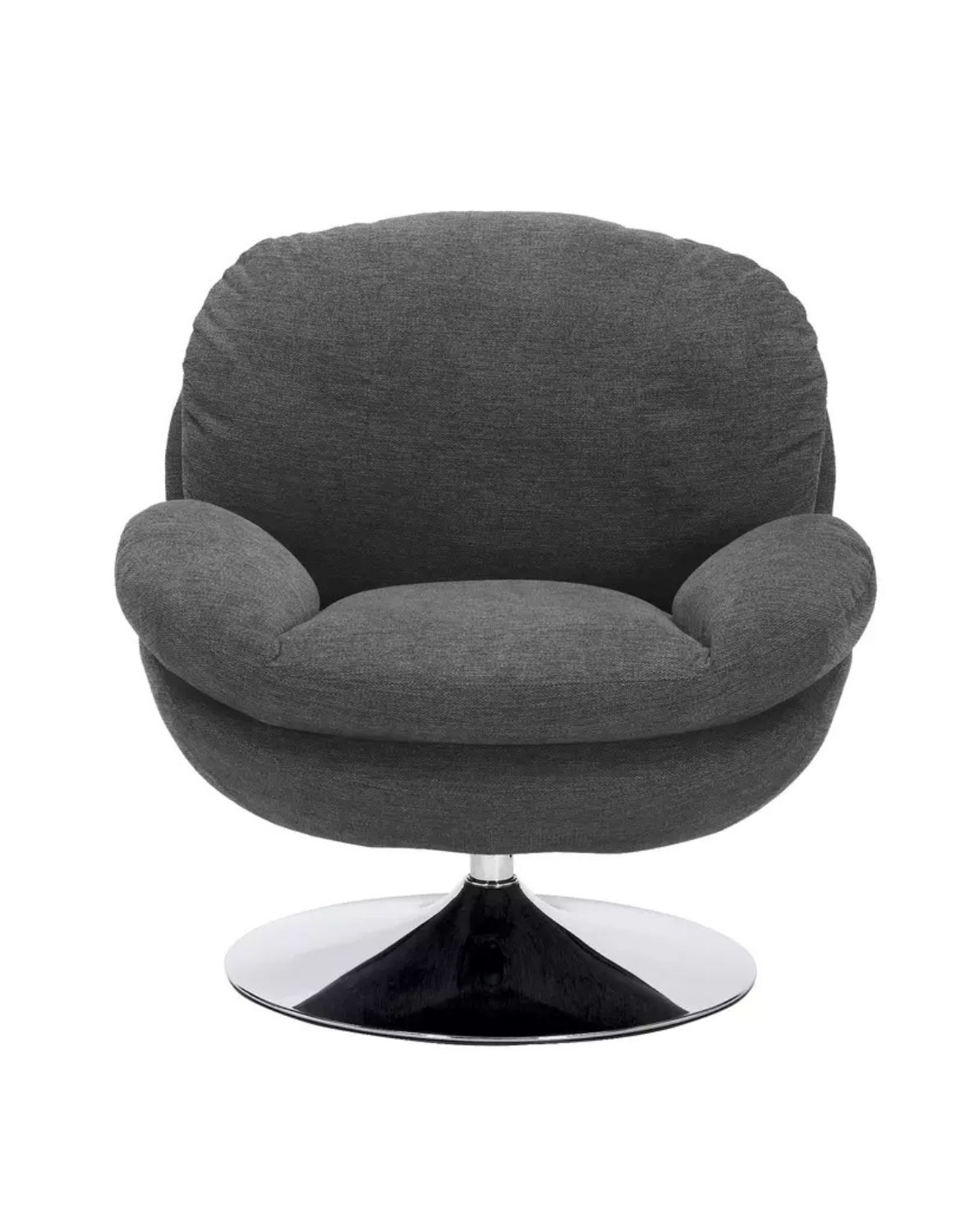 fotel obrotowy brigitte brego ciemy szary