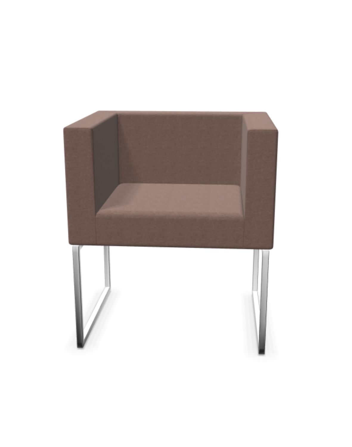 fotel dallas na metalowych plozach