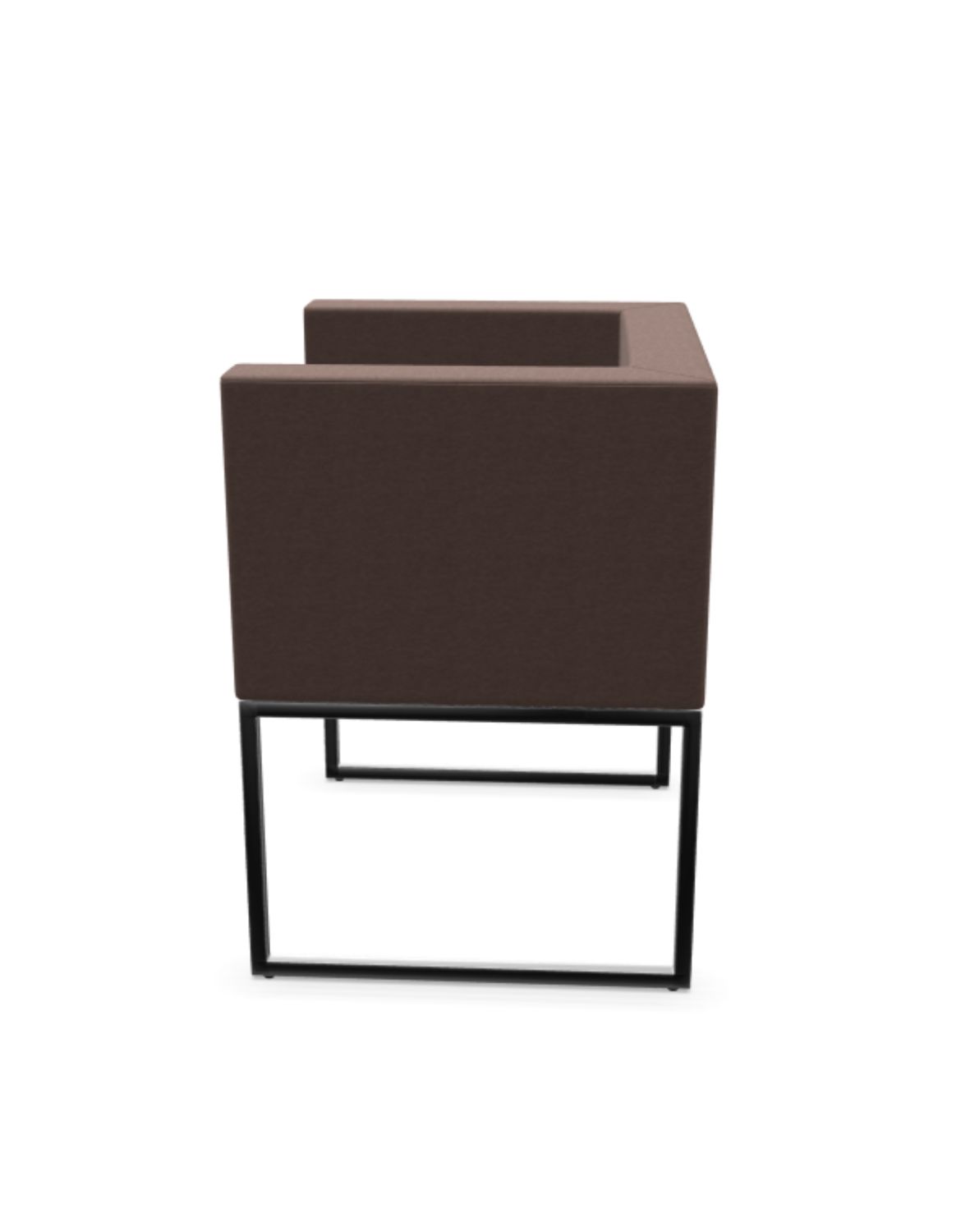 fotel dallas na metalowych plozach