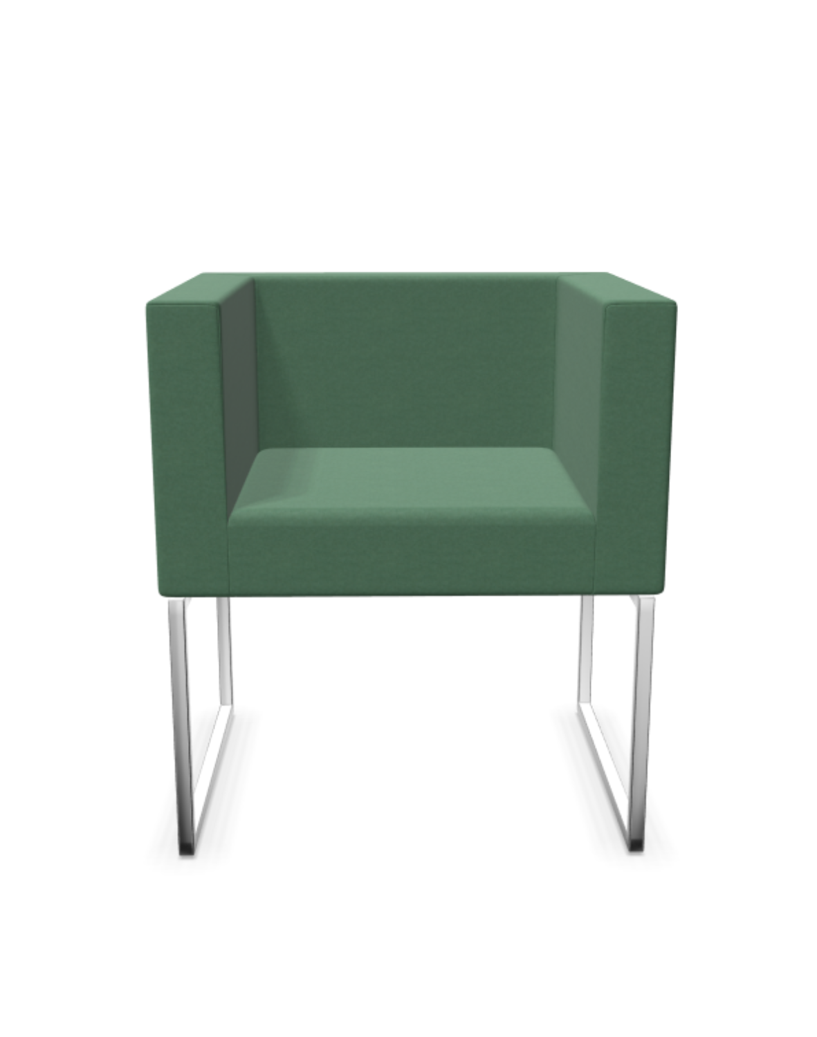 fotel dallas na metalowych plozach