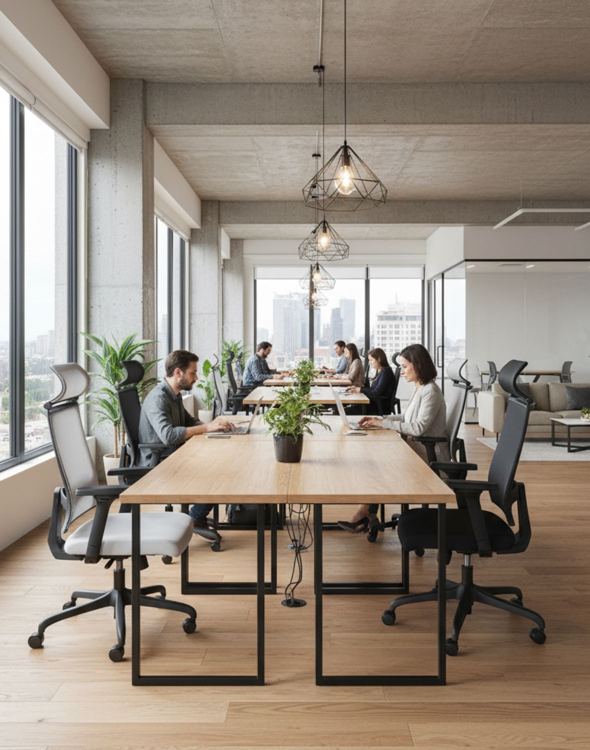 fotel ergofix tm06 szary