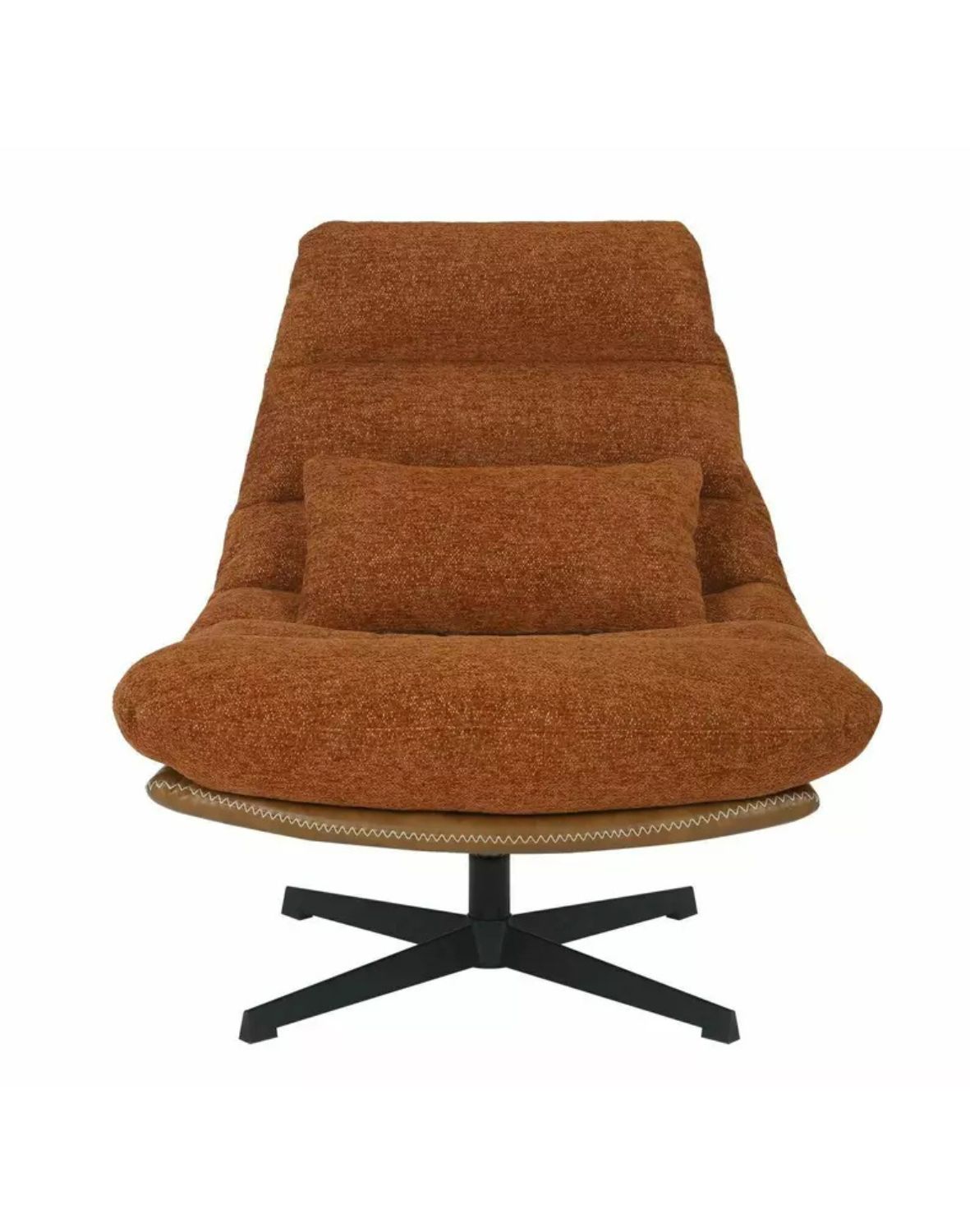 fotel obrotowy felicia raven cynamon