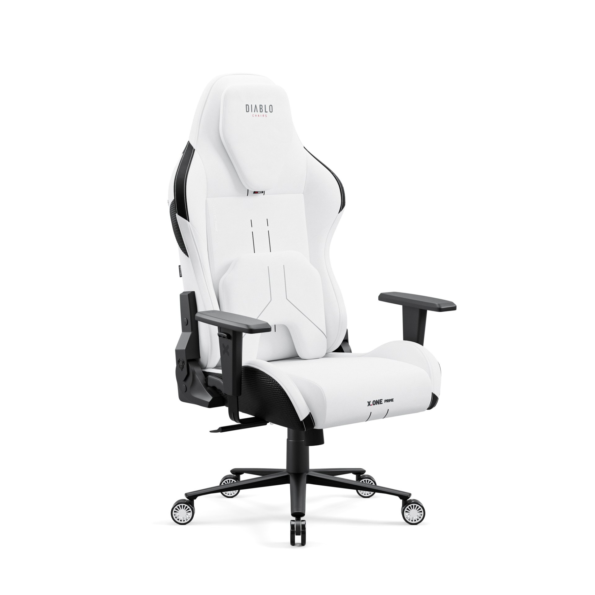 Fotel gamingowy biały z chłodzącym siedziskiem, Normal Size: Diablo X-One Prime Ghosted White 1