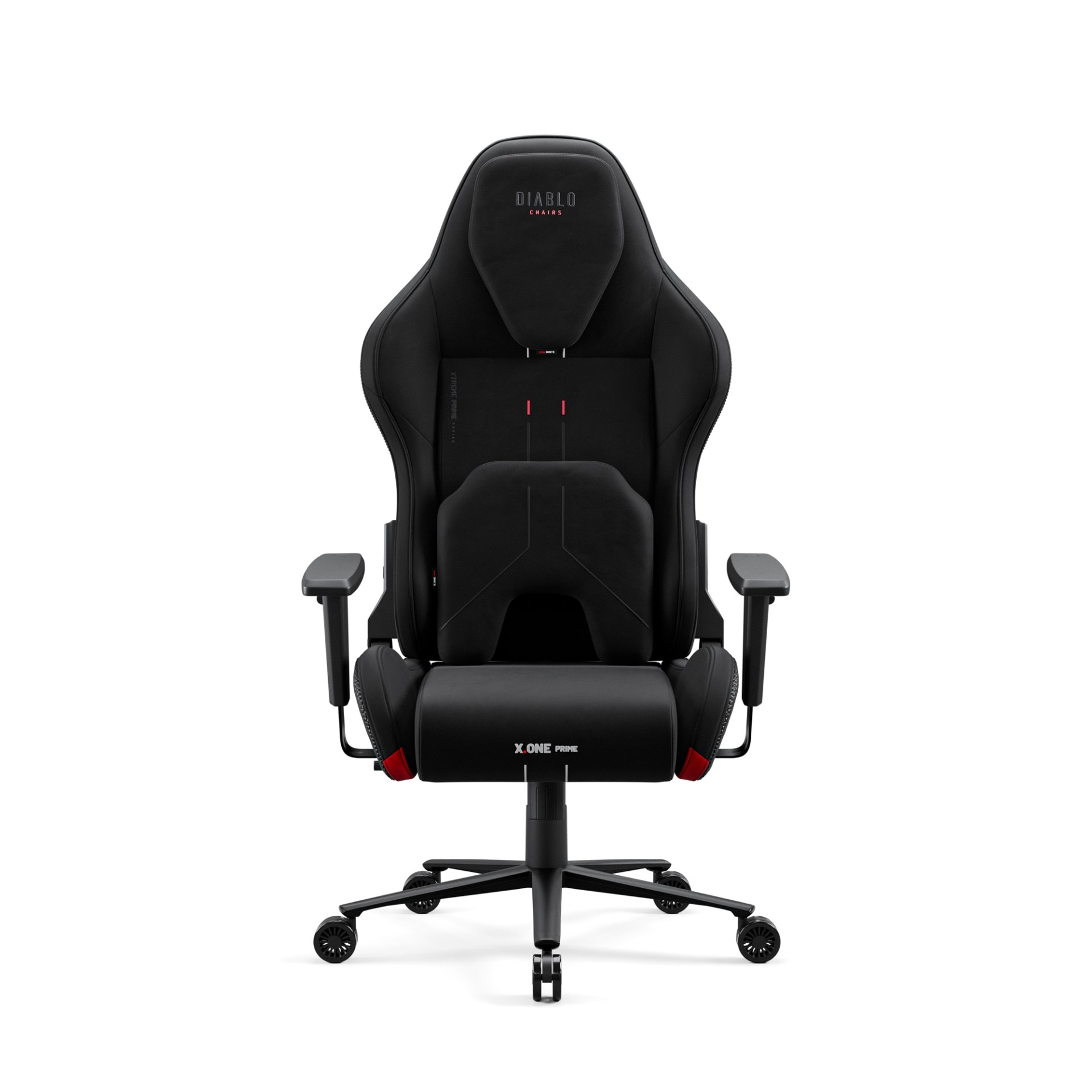 Fotel gamingowy czarny z chłodzącym siedziskiem, Normal Size: Diablo X-One Prime Burned Black 2