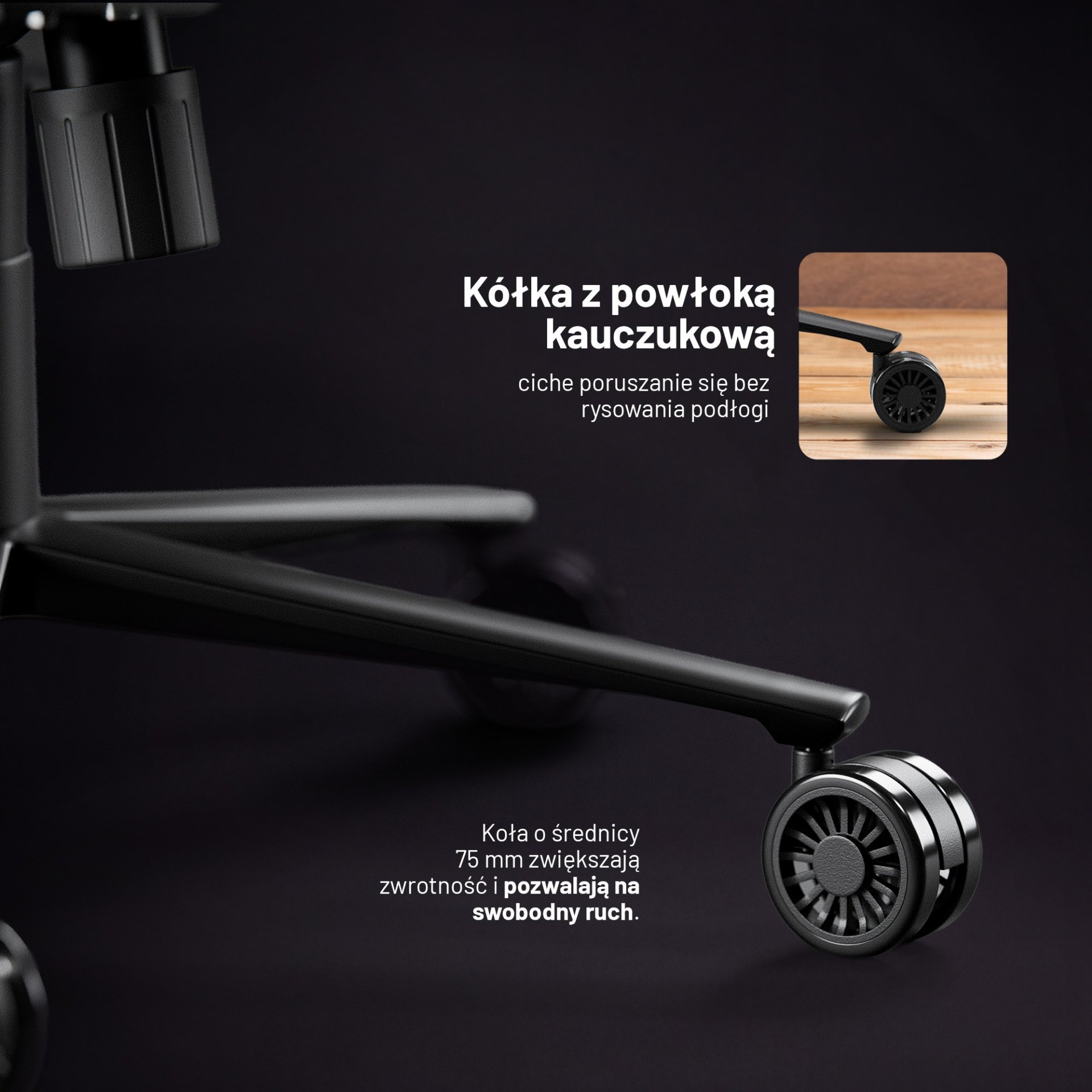 Fotel gamingowy materiałowy Normal Size, czarno-czerwony: Diablo X-Horn 2.0 Bloody Mary 10