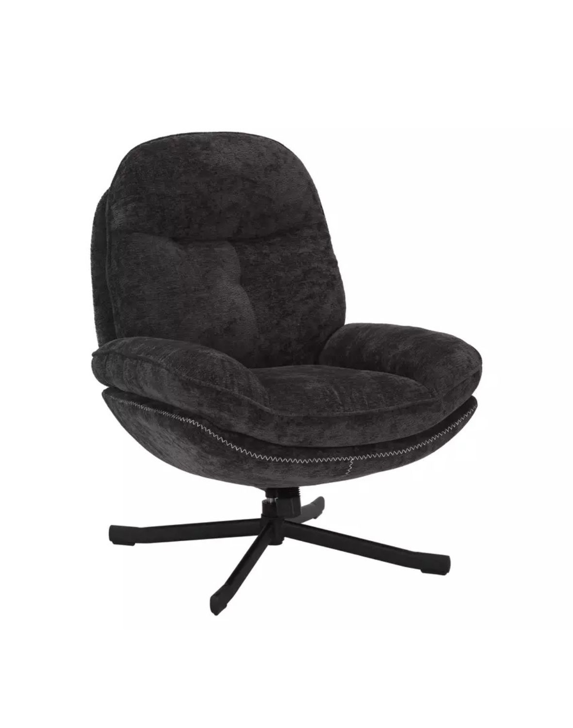 fotel obrotowy harper czarny