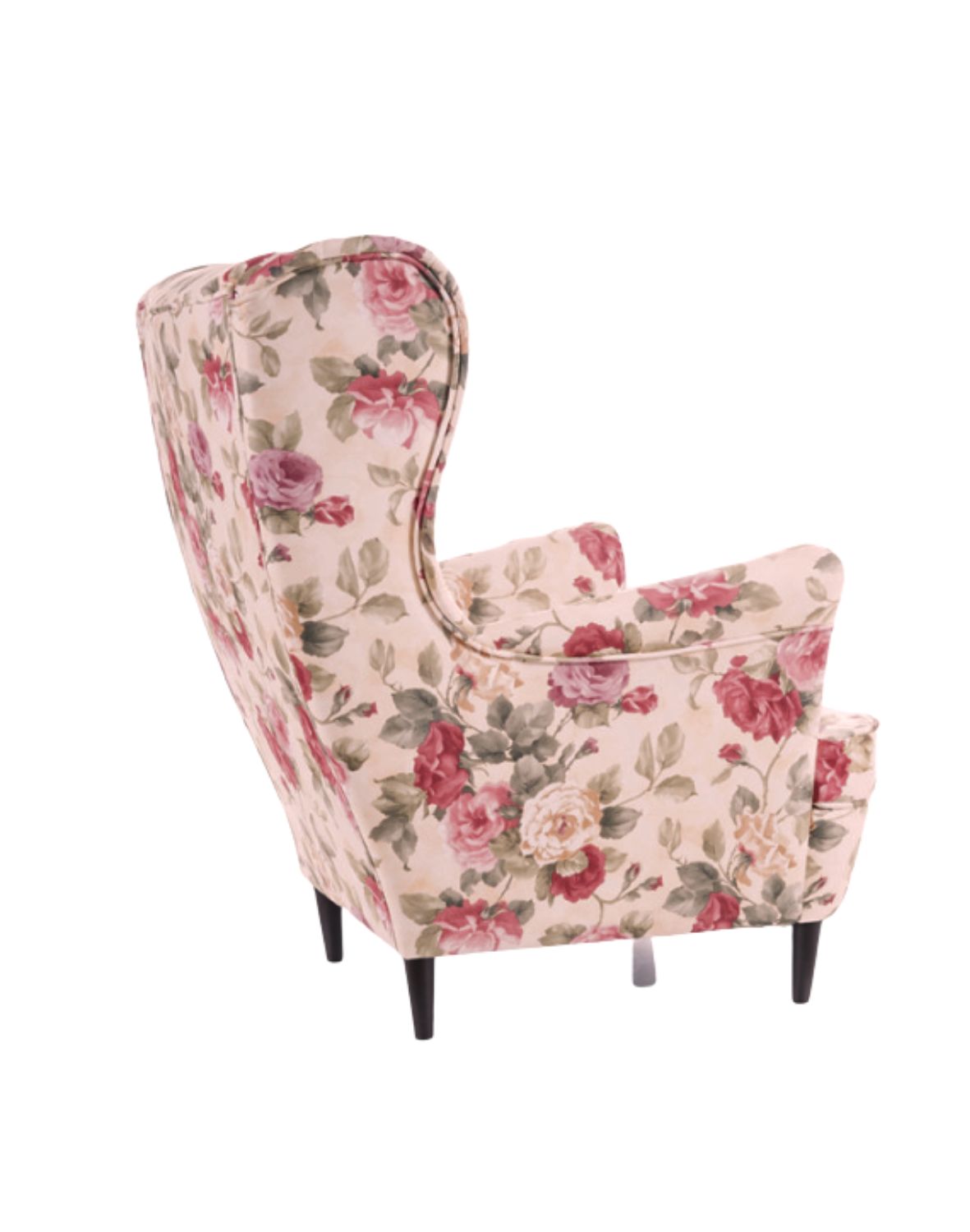 fotel lord coral kwiaty krem