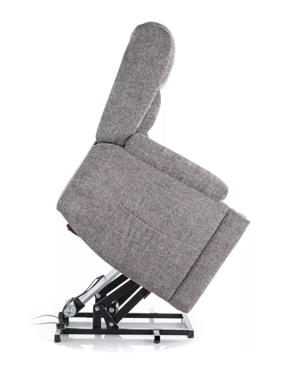 fotel z funkcja relaks minos szary