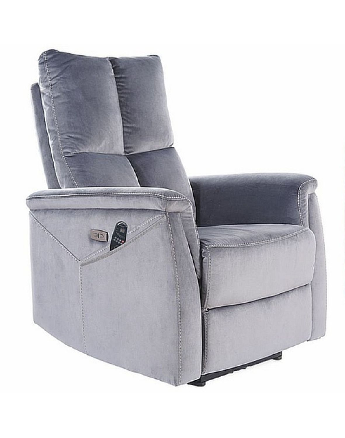 fotel masujacy neptun szary