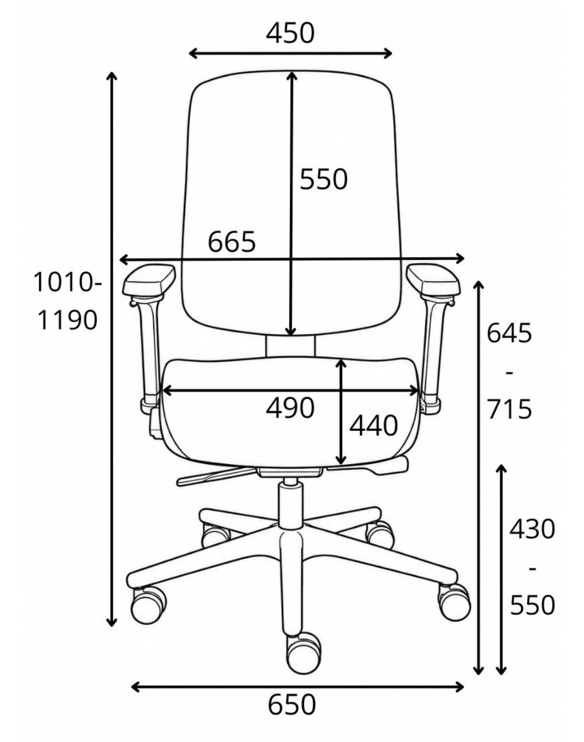 Fotel ergonomiczny Futura 5