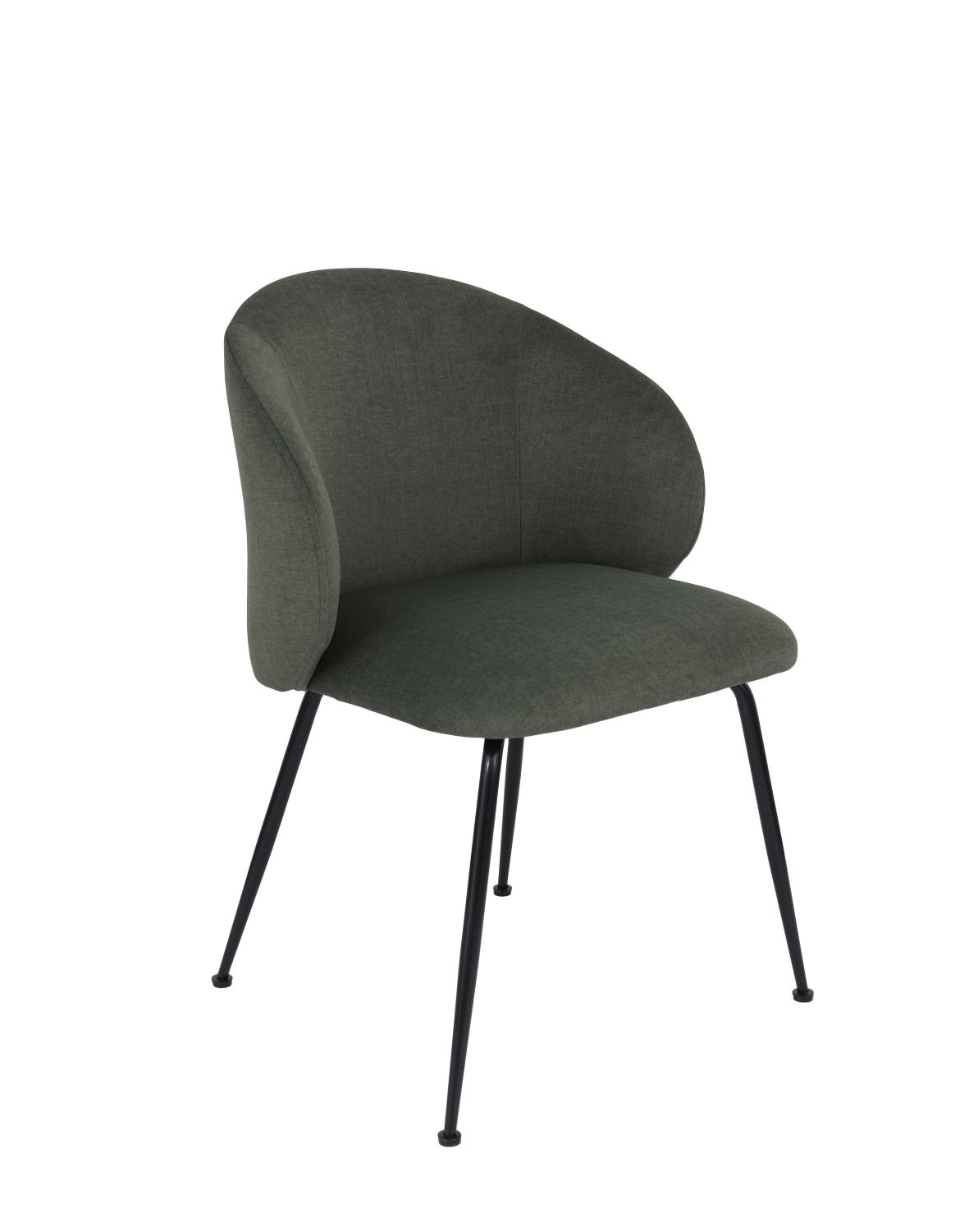 krzesło do jadalni ganta black, zielone
