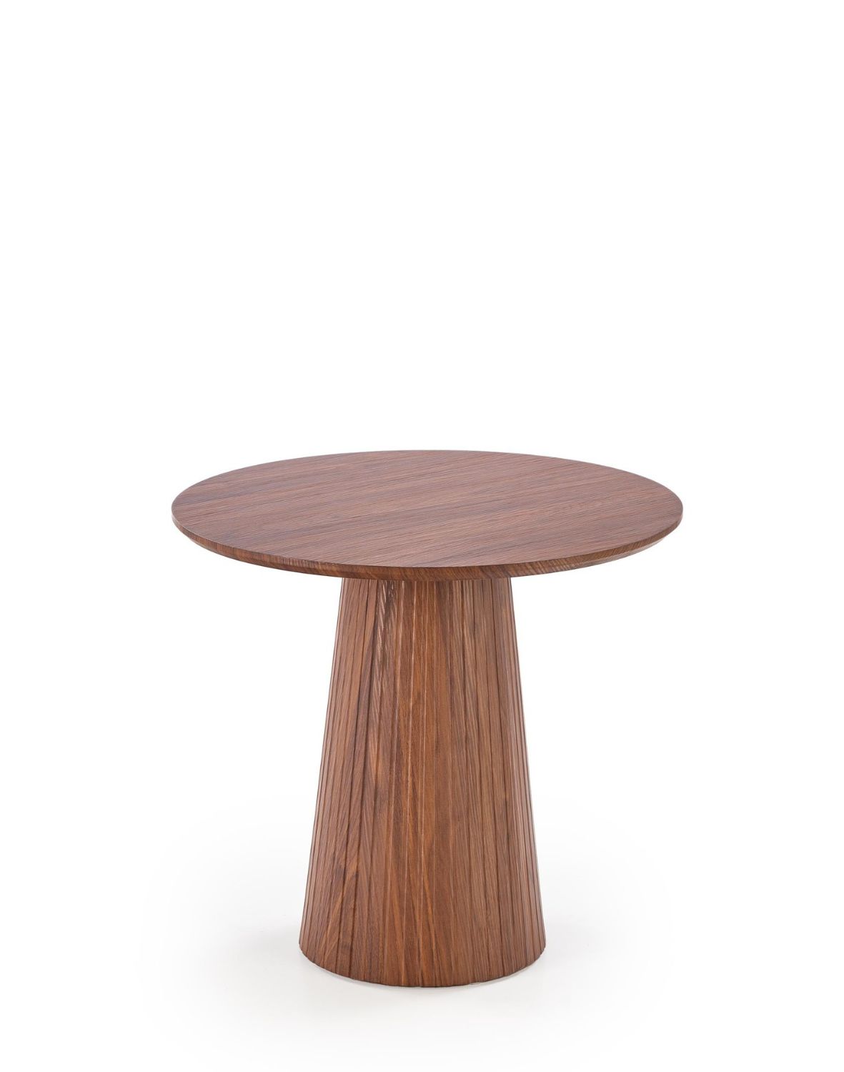 stolik kawowy okrągły orzechowy Gisela s