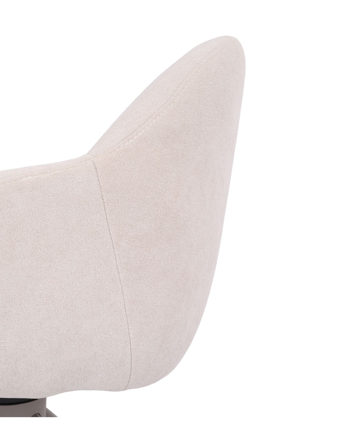 krzesło obrotowe do jadalni greta, beżowe