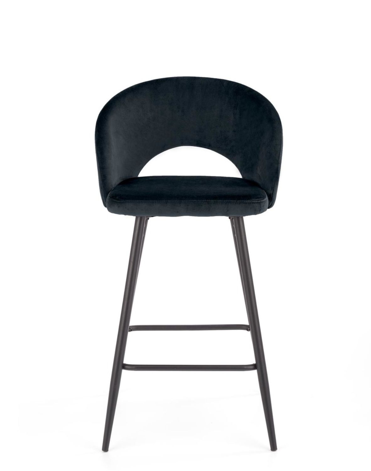 hoker do kuchni h96, czarny welwet