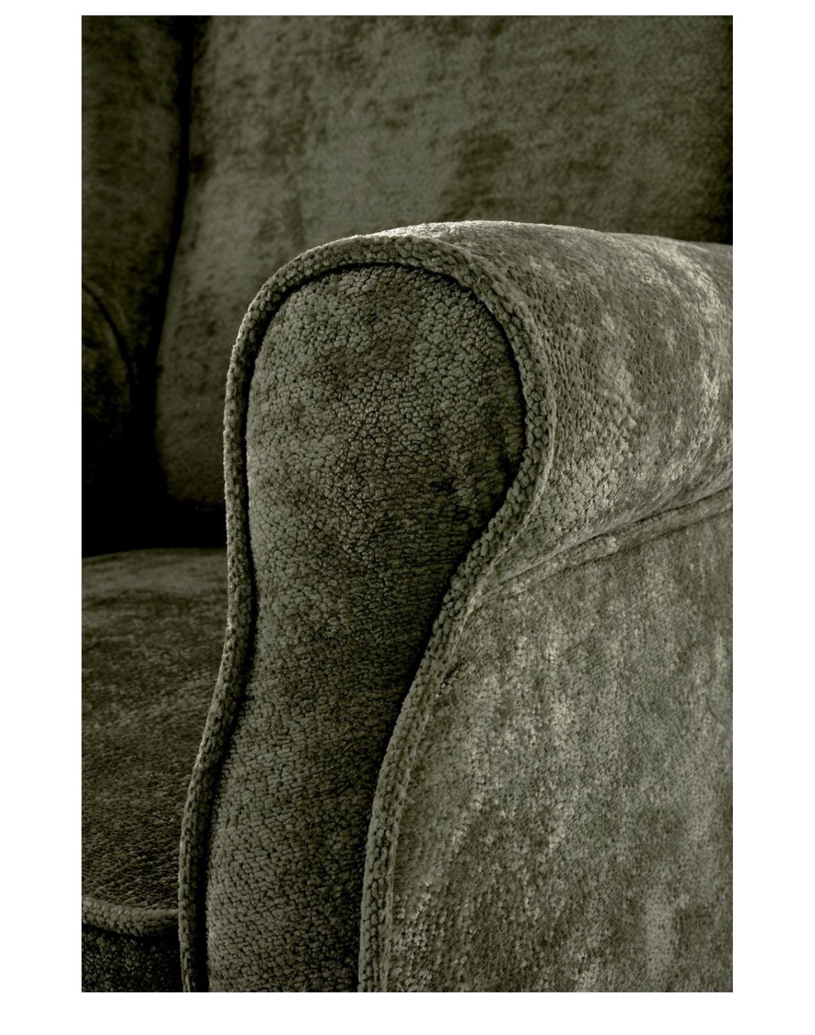 fotel wypoczynkowy hermes, oliwkowy