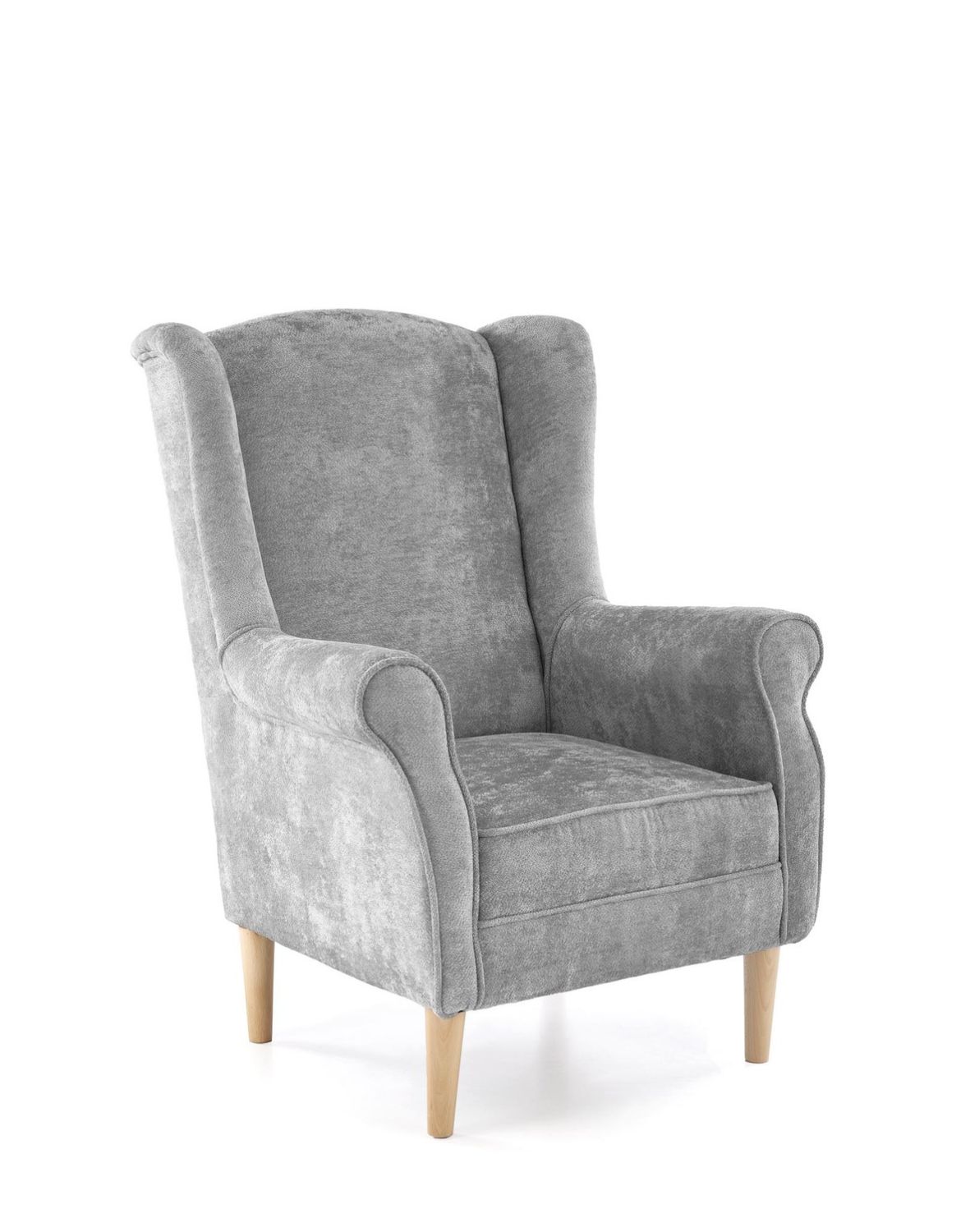 fotel wypoczynkowy hermes, szary