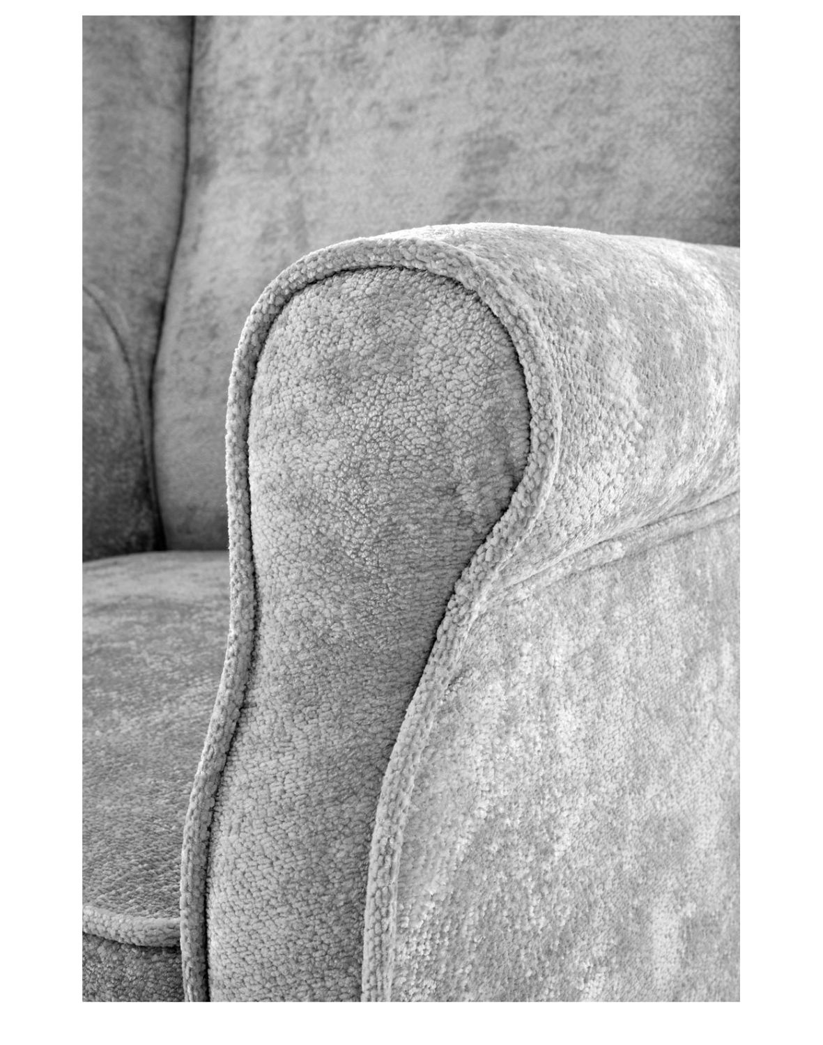 fotel wypoczynkowy hermes, szary