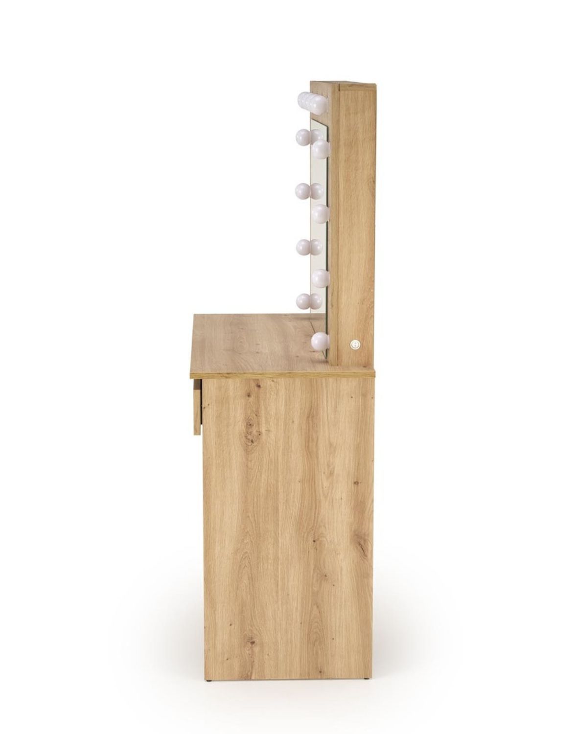 toaletka z lustrem hollywood, dąb artisan