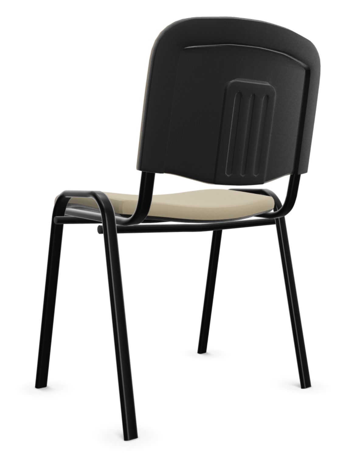 Krzesło Iso black tkanina Sempre SM04