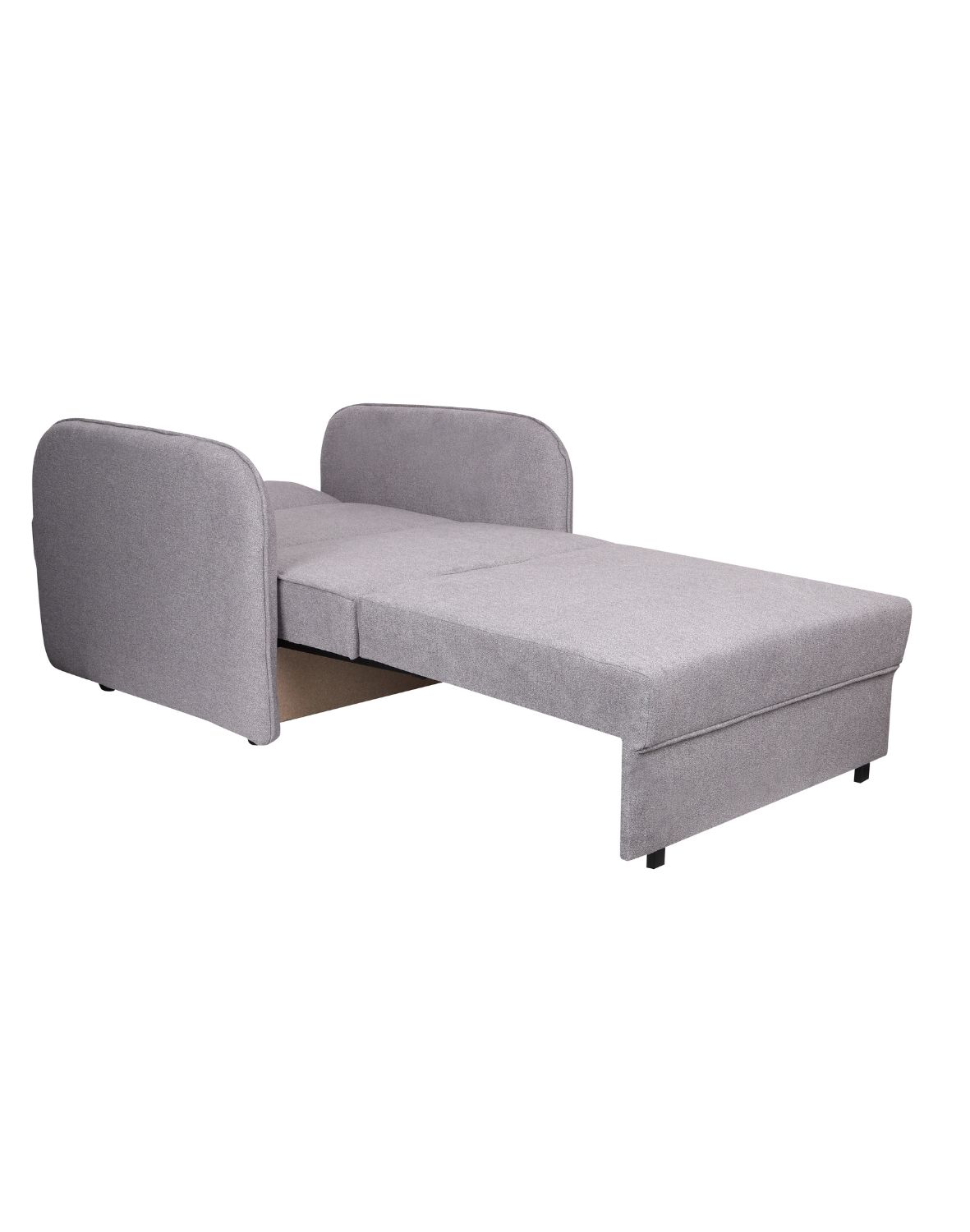 jednoosobowy fotel rozkładany ozi i szary