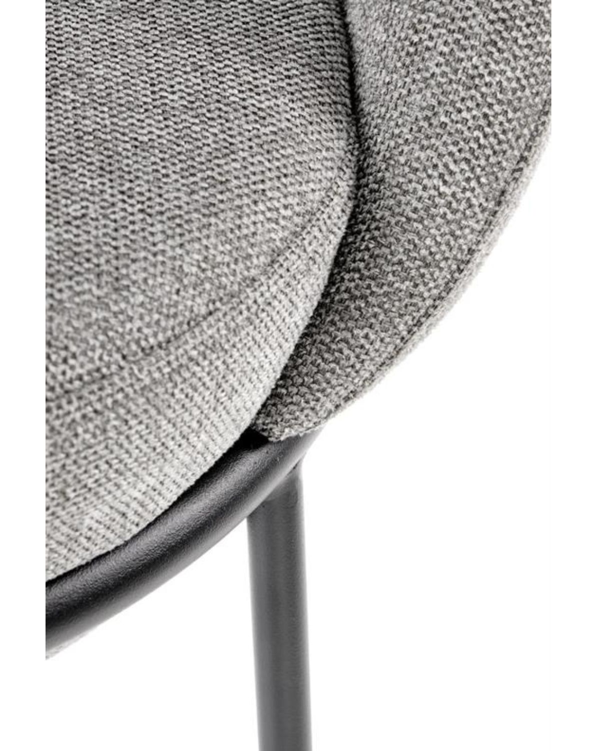 krzesło do jadalni k482, nowoczesne, szare