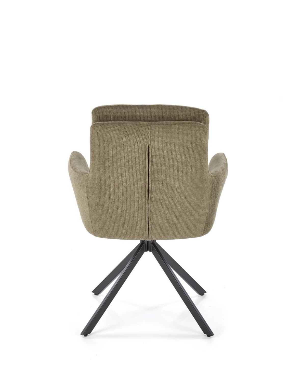 krzesło obrotowe k536, tapicerowane, oliwkowe