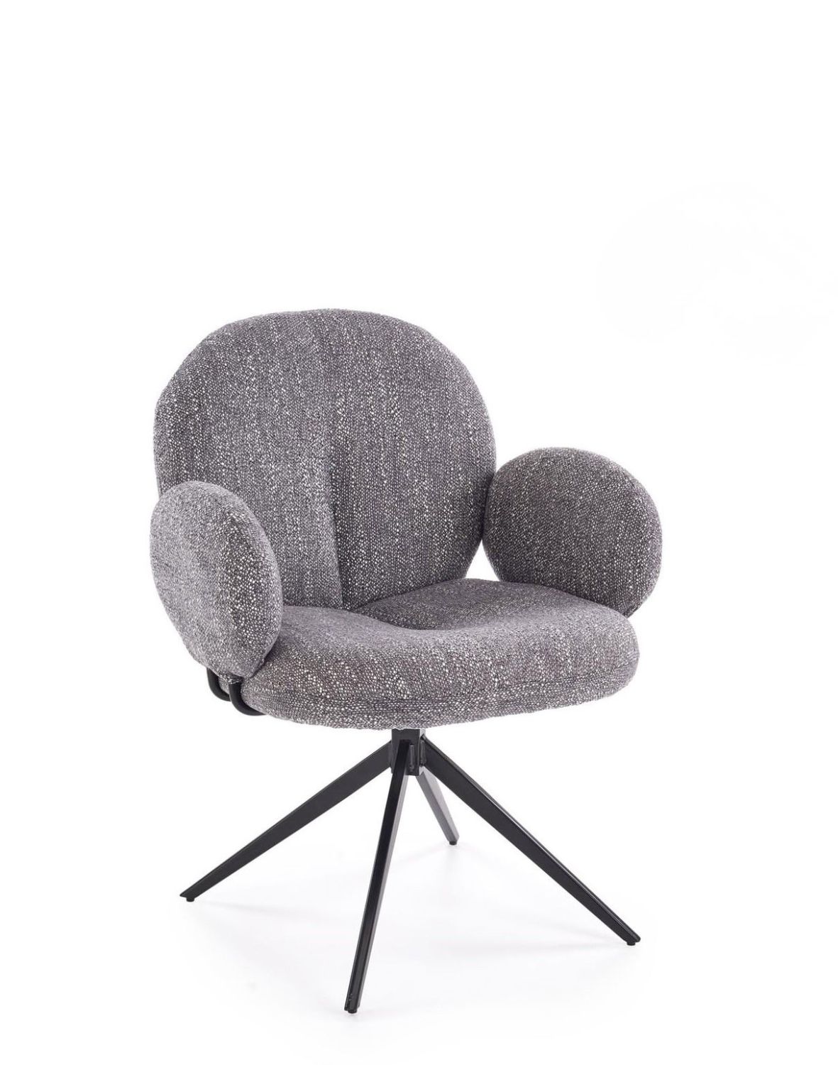 krzesło z funkcją obracania k568, szare