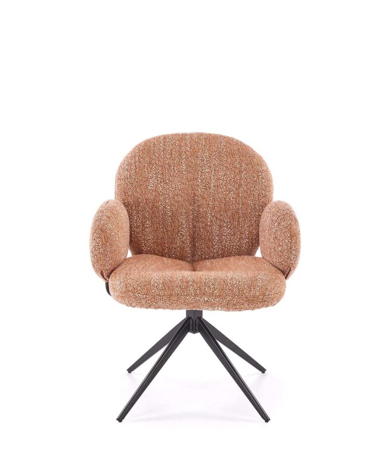 krzesło z funkcją obracania k568, rude