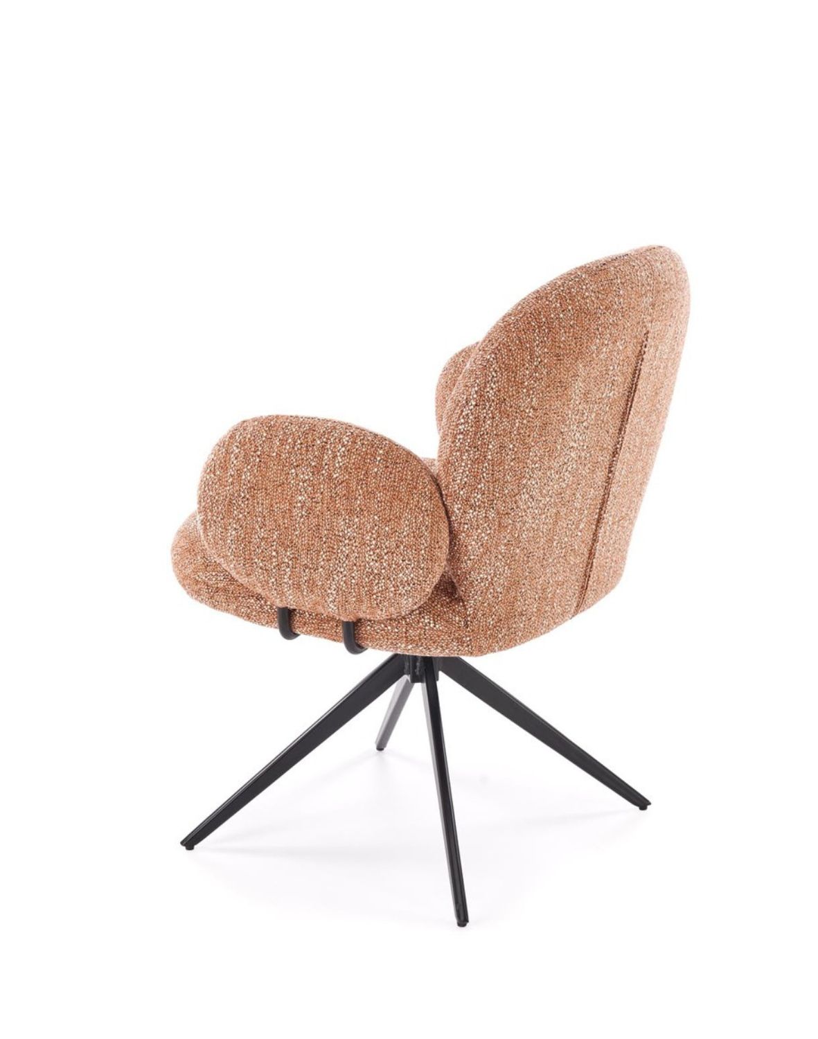 krzesło z funkcją obracania k568, rude