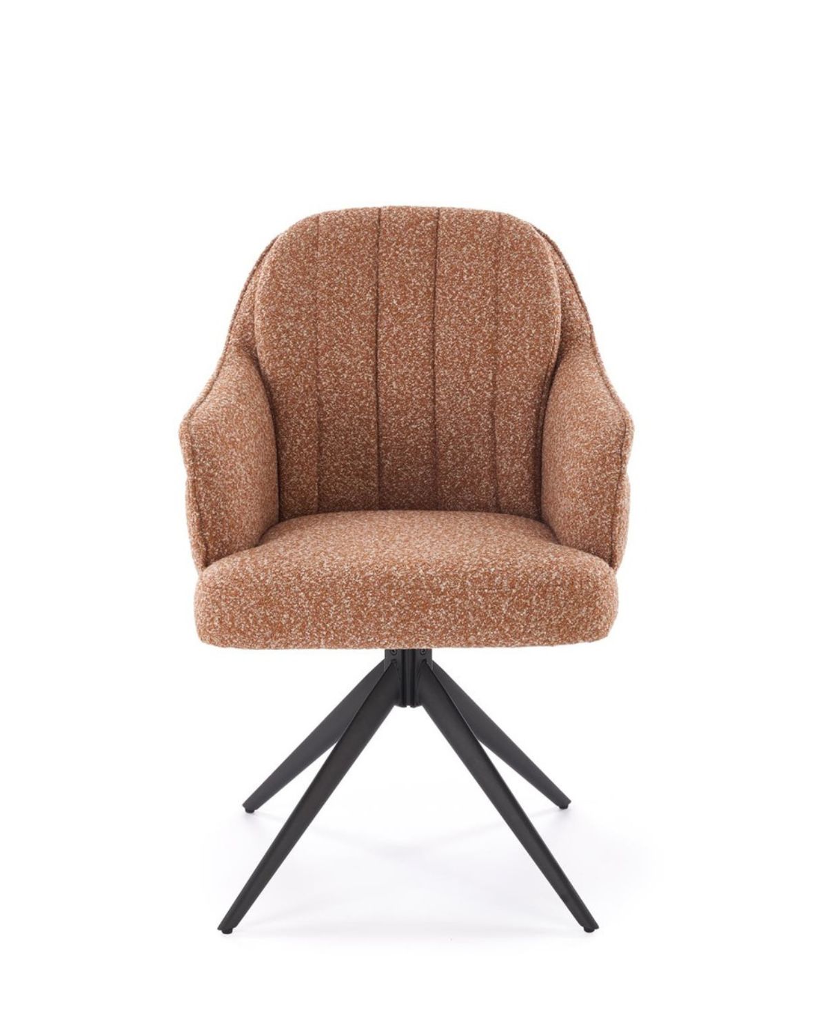 krzesło z funkcją obracania k570, boucle, rude