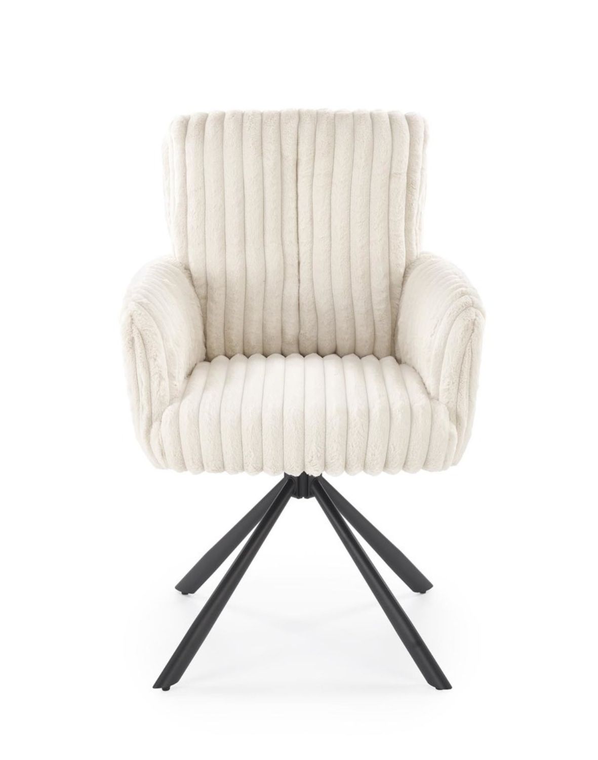 krzesło z funkcją obracania k572 kremowe, nowoczesne