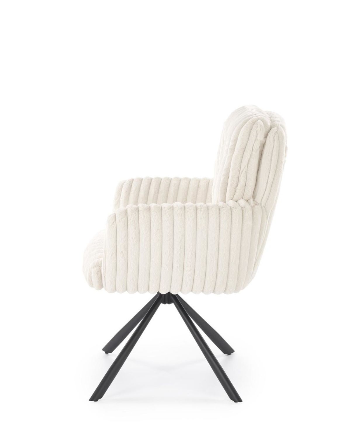 krzesło z funkcją obracania k572 kremowe, nowoczesne