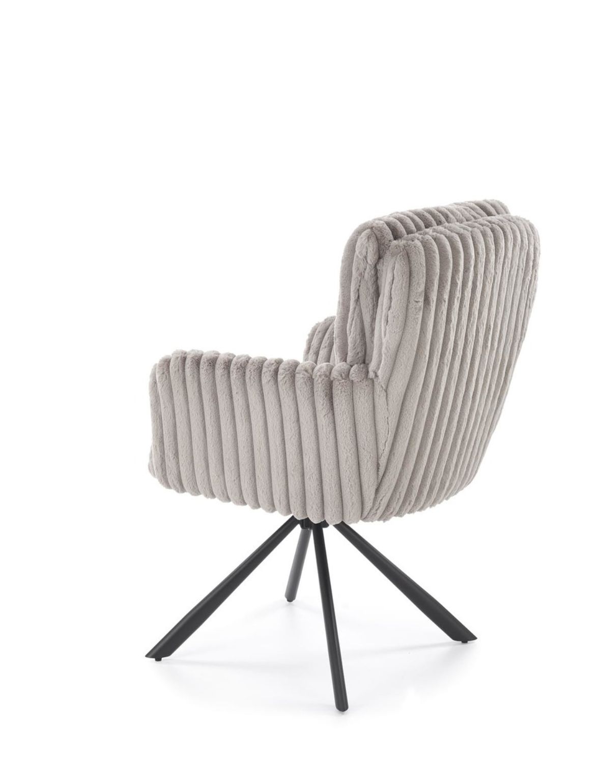 krzesło z funkcją obracania k572 szare, nowoczesne