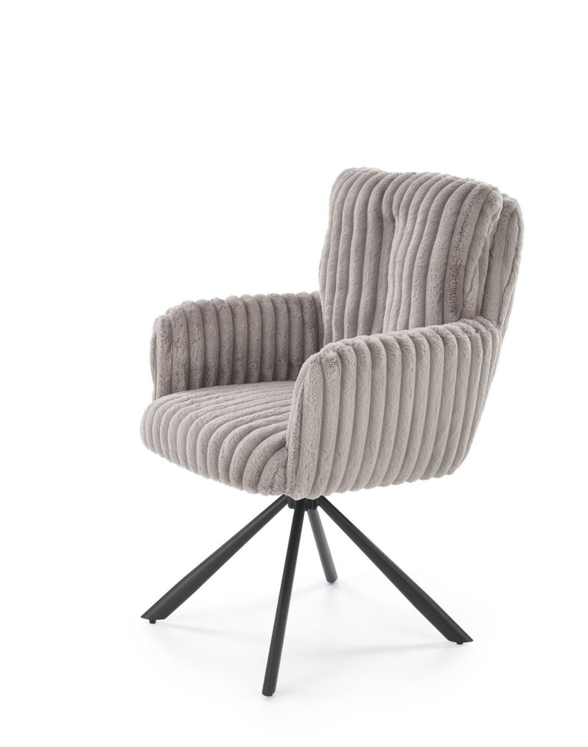 krzesło z funkcją obracania k572 szare, nowoczesne