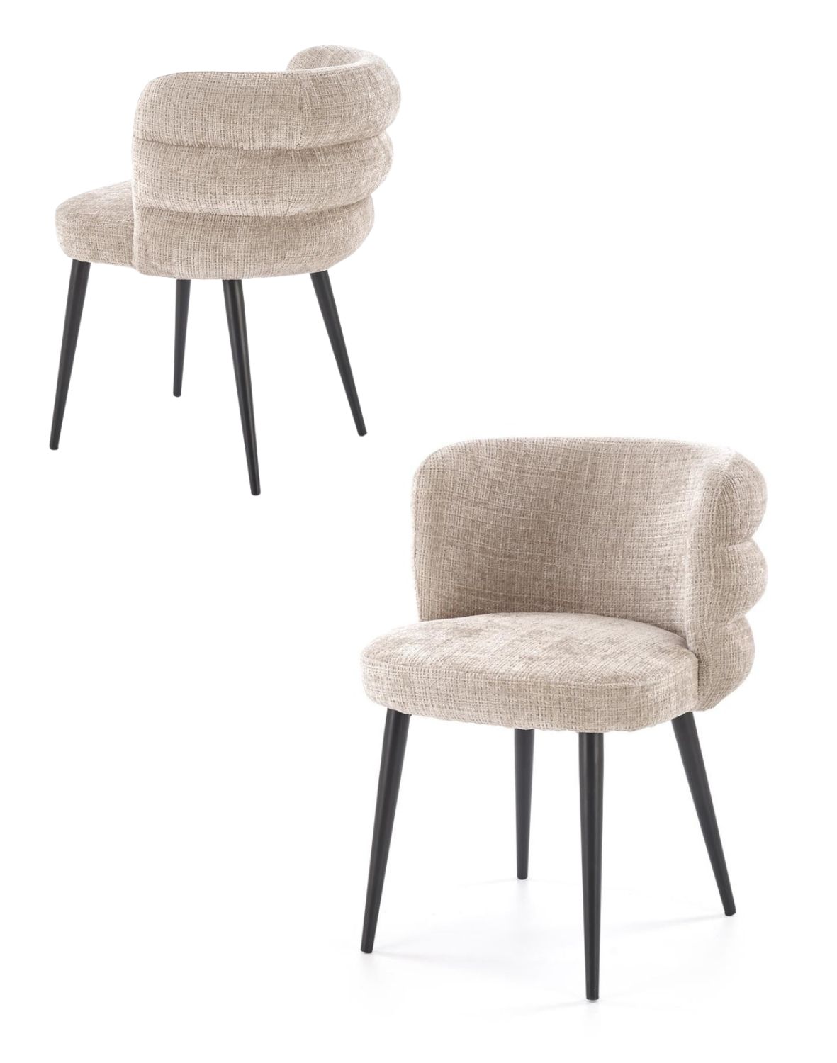 krzesło do jadalni k575, beżowy