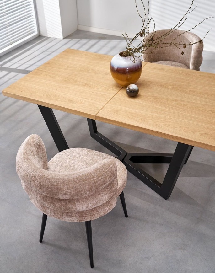 krzesło do jadalni k575, beżowy