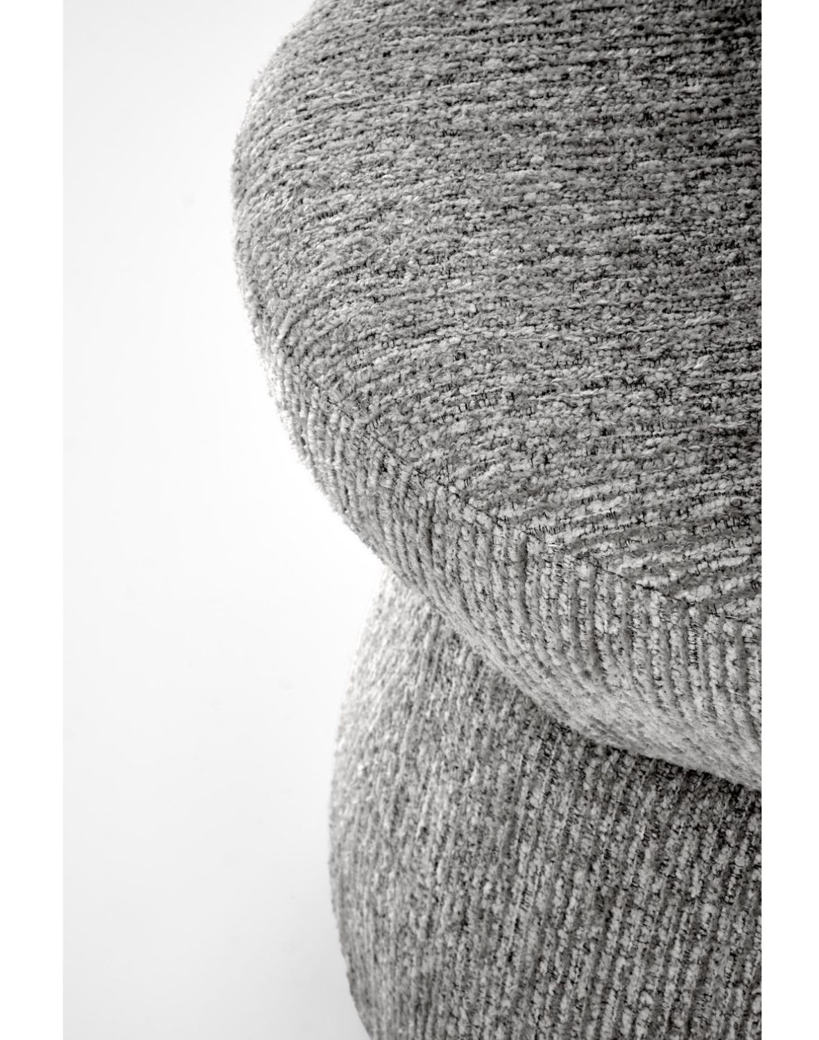 krzesło z funkcją obracania k581, tapicerowane, szare