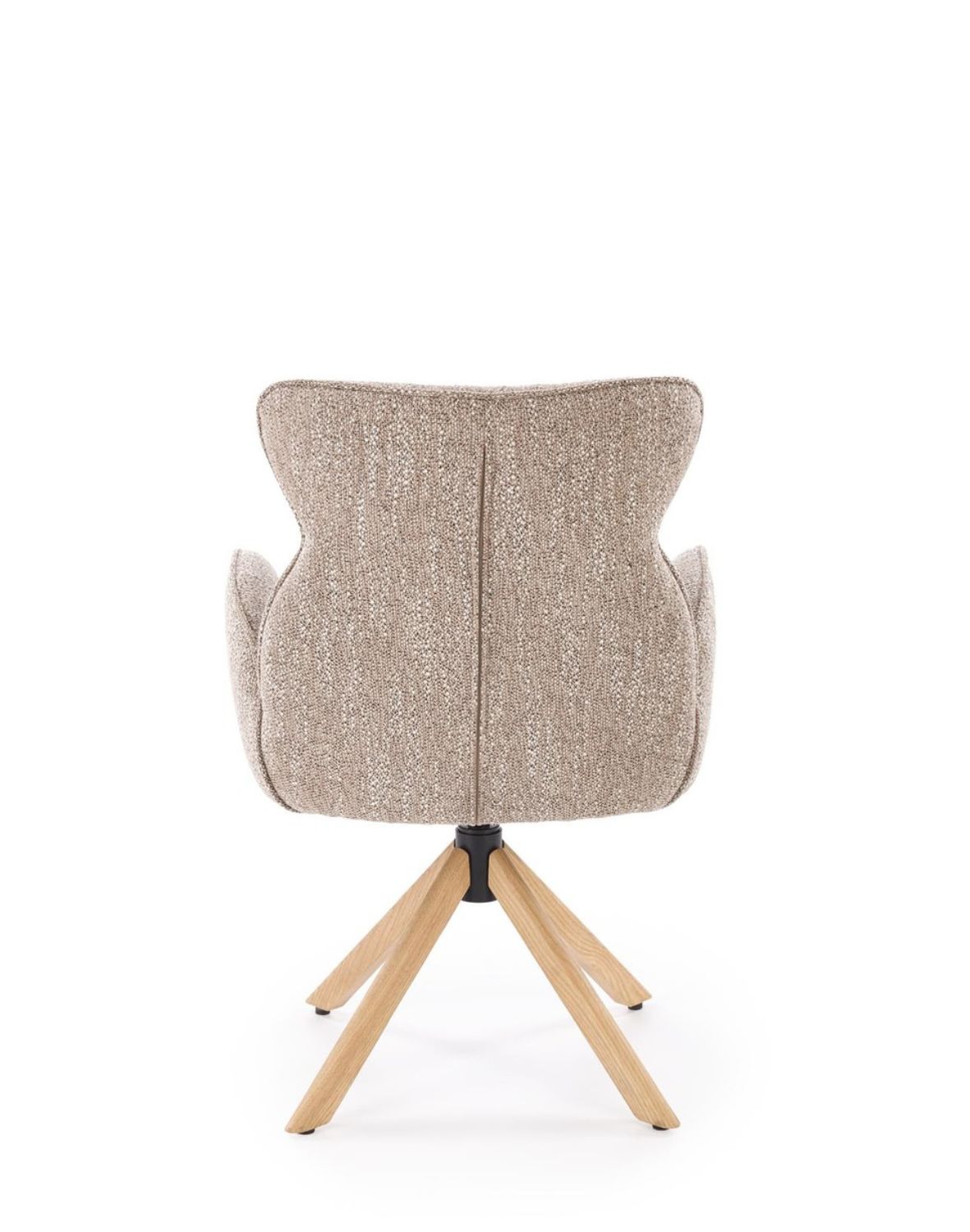 krzesło do jadalni k585, funkcja obracania, dąb naturalny