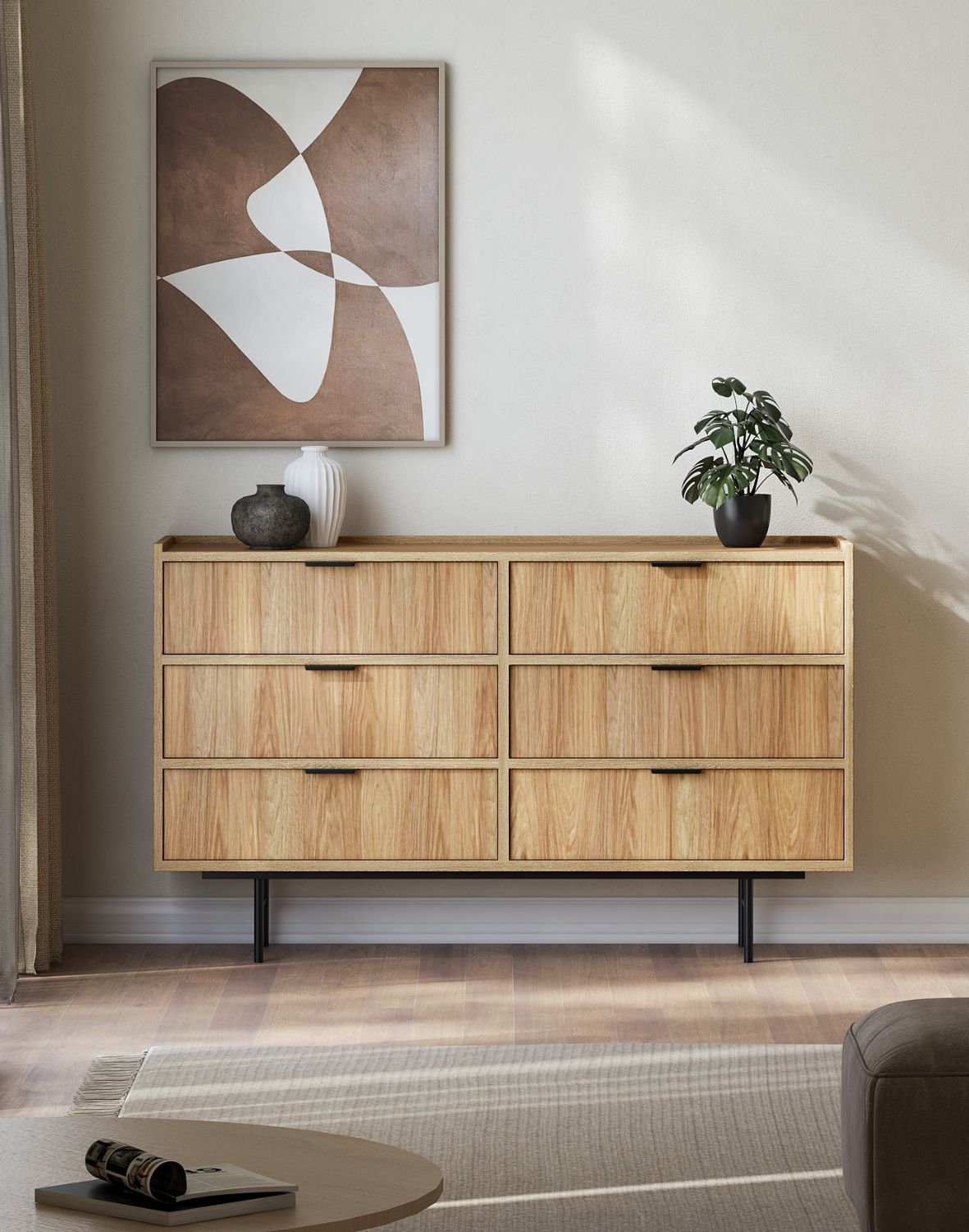 komoda edison 6s hikora