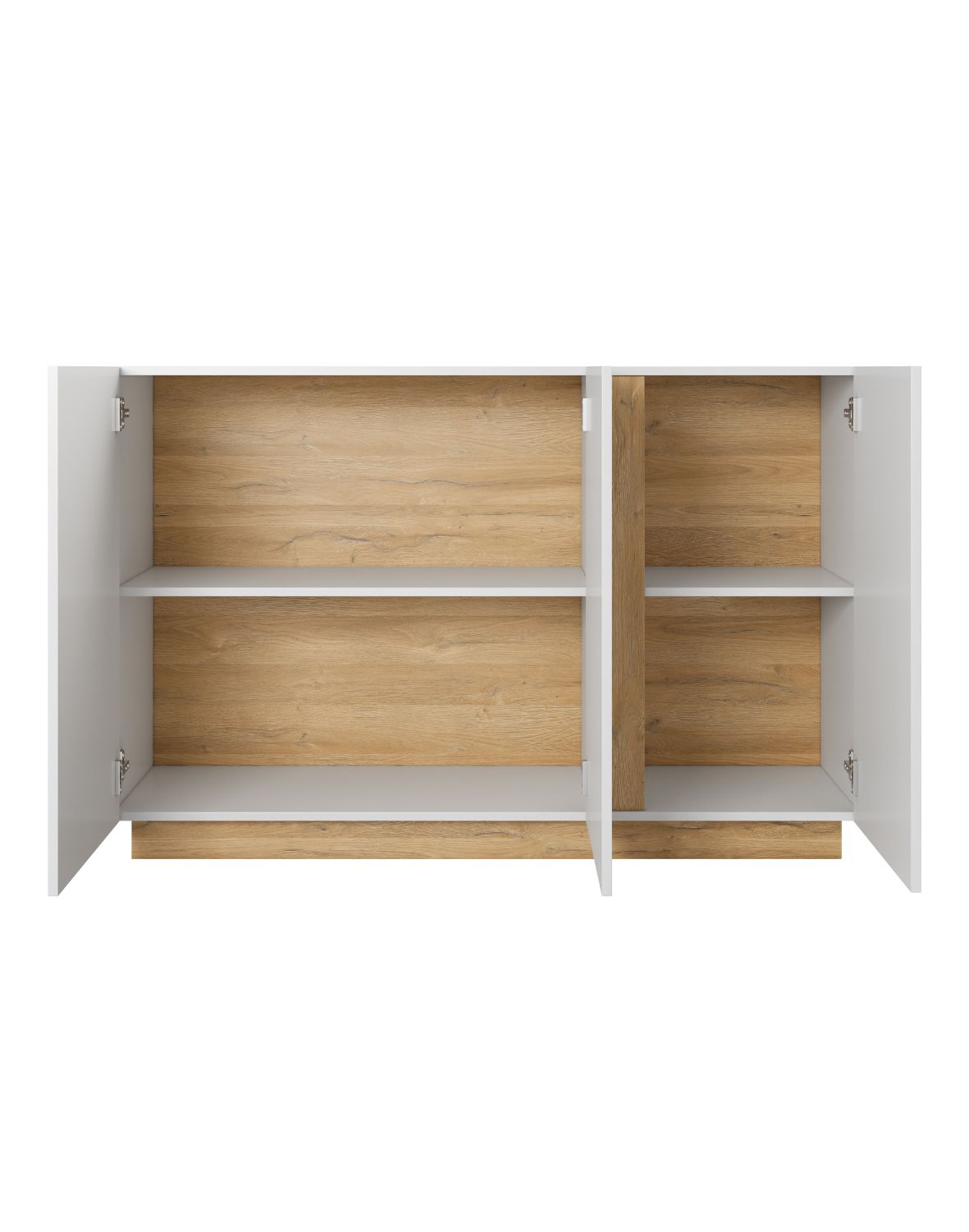 komoda do salonu biały połysk arco f