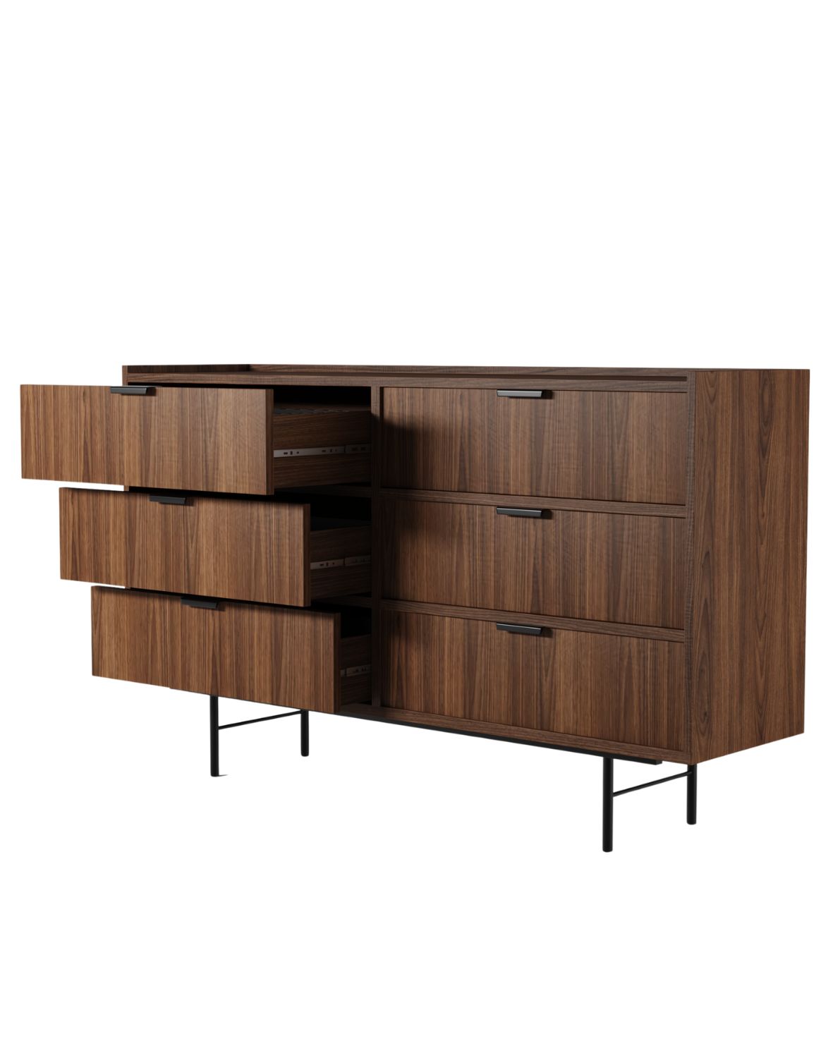 komoda 6s edison brown warmia walnut