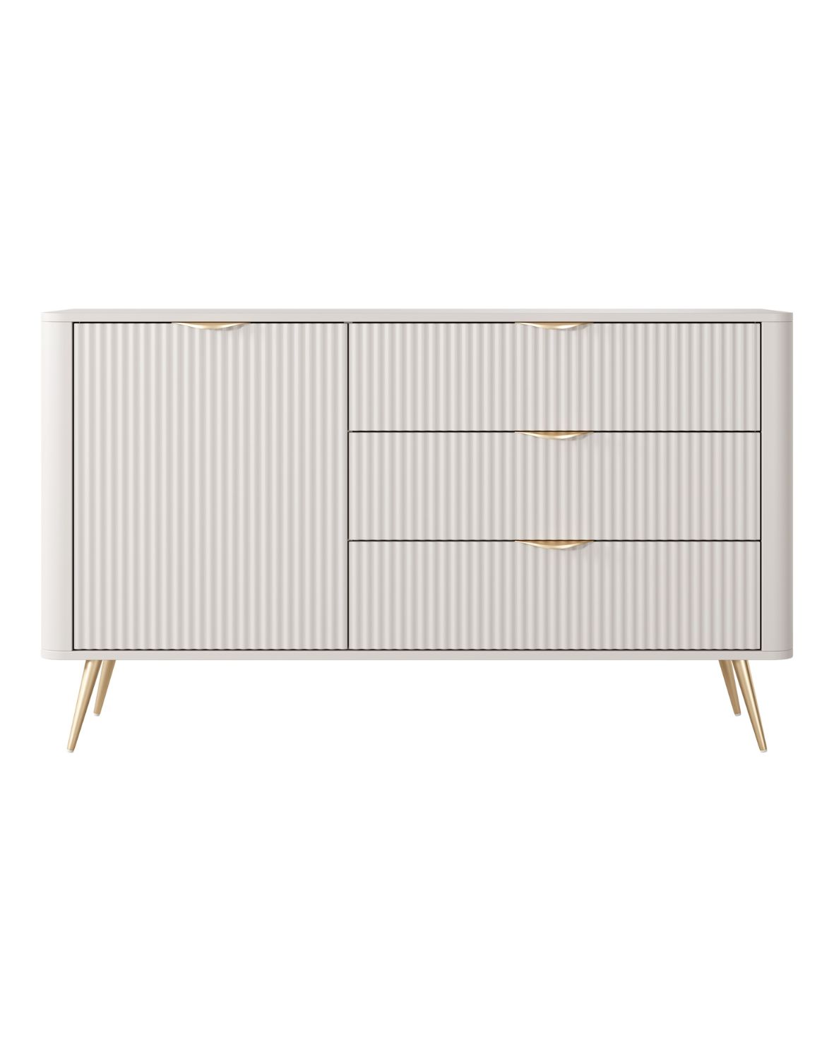 komoda z szufladami beżowa lante d 138