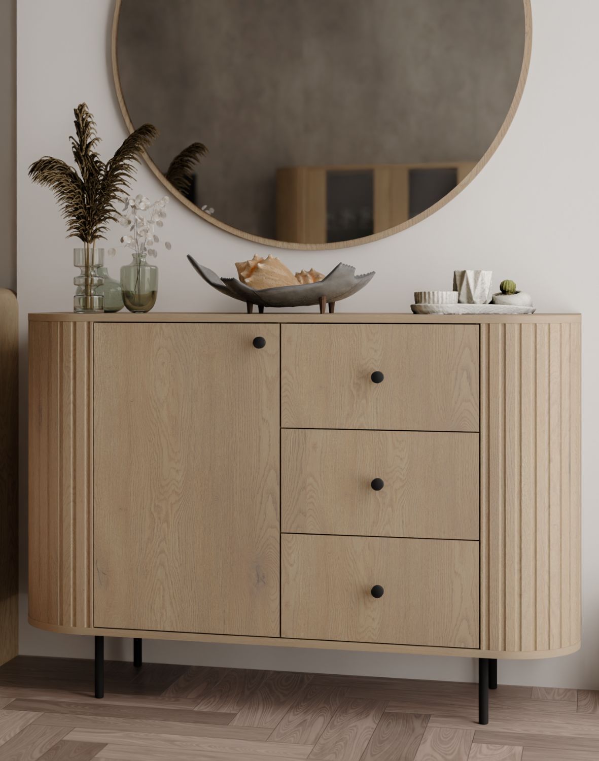 komoda ovalio dab cremona 1f3s typ 813