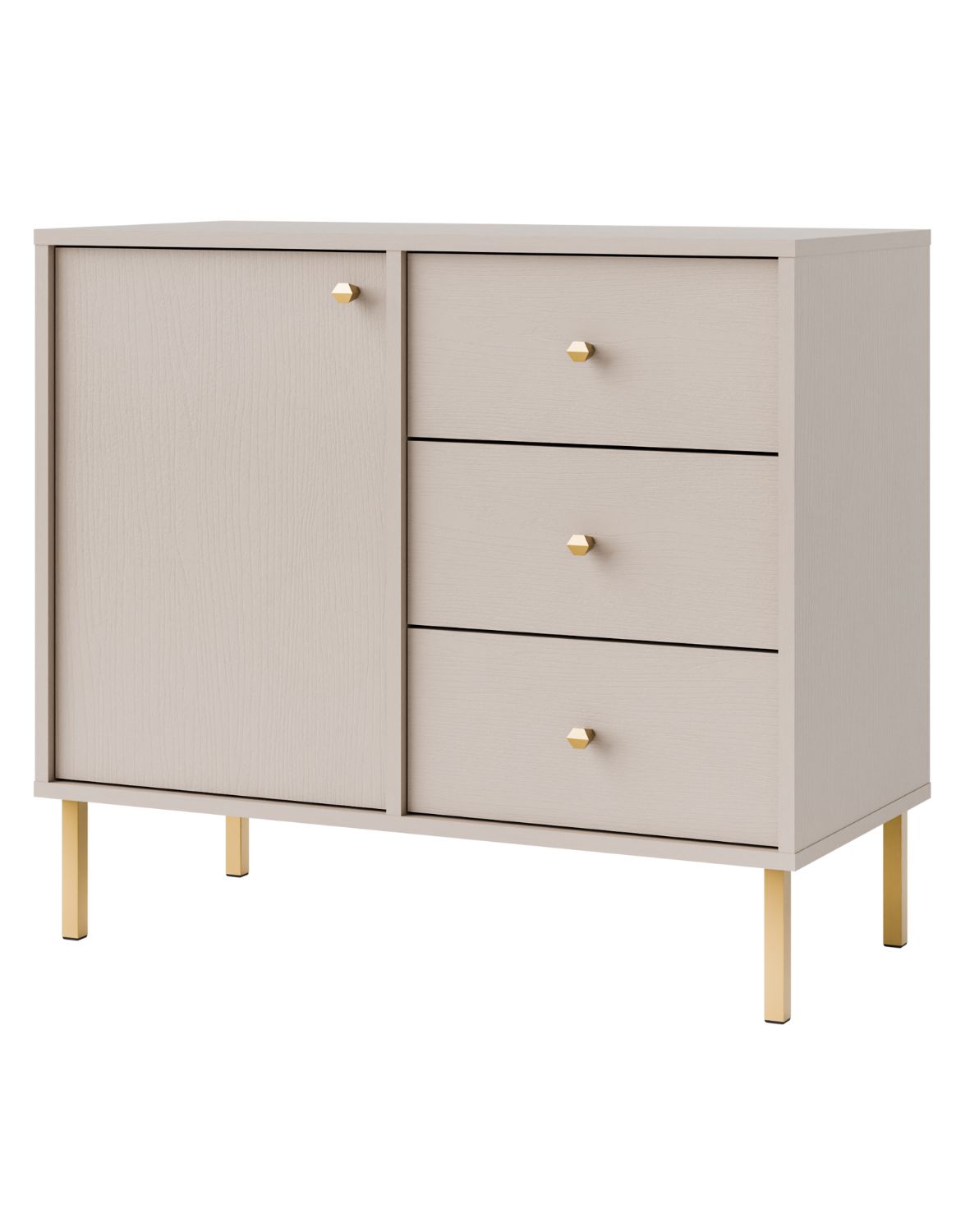 komoda tokyo 2 bez piaskowy typ 814