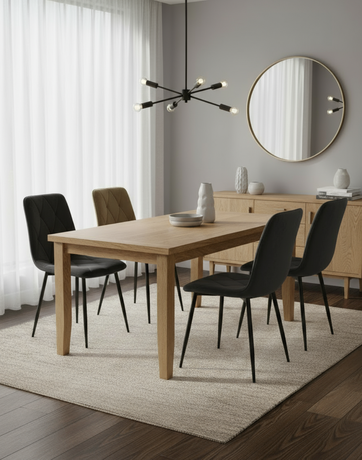 krzeslo tom velvet czarne