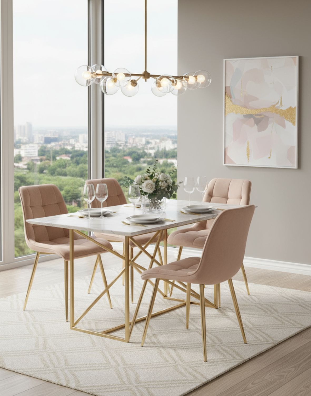 krzeslo chic zloty velvet bez