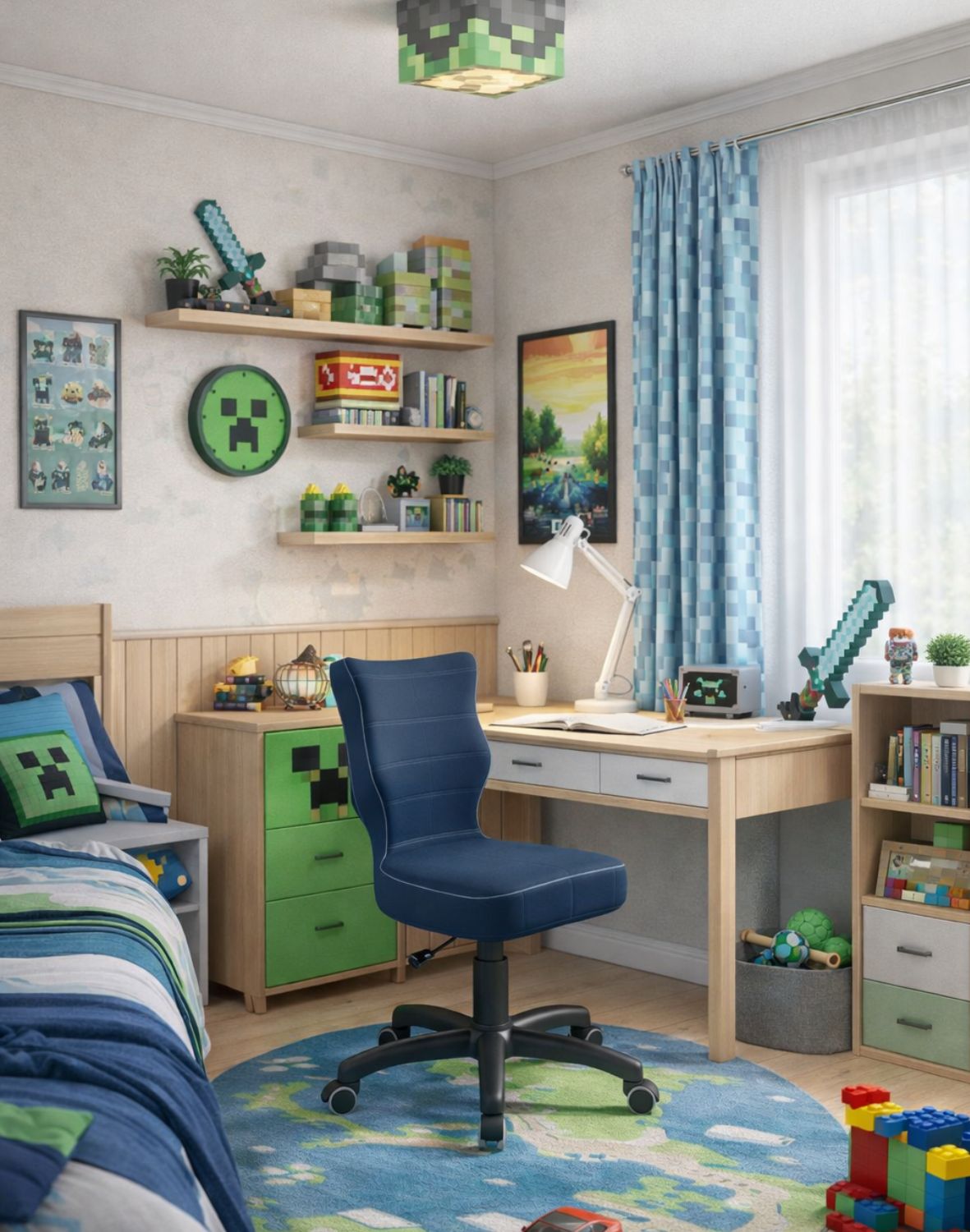 krzeslo obrotowe petit 119-142 czarna podstawa