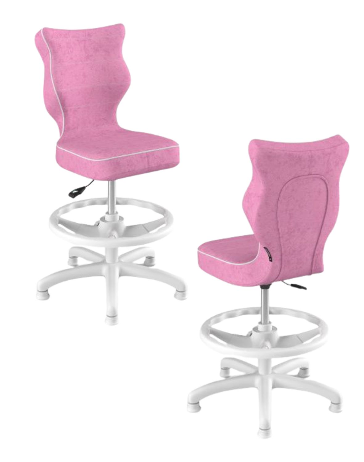 krzeslo dzieciece petit z podnozkiem 119 142 biala podstawa